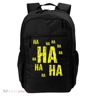 Ha Ha Ha Funny Comic Joke Backpack