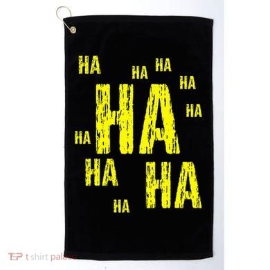 Ha Ha Ha Funny Comic Joke Golf Towel