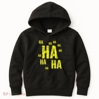 Ha Ha Ha Funny Comic Joke Kids Hoodie thumb 0
