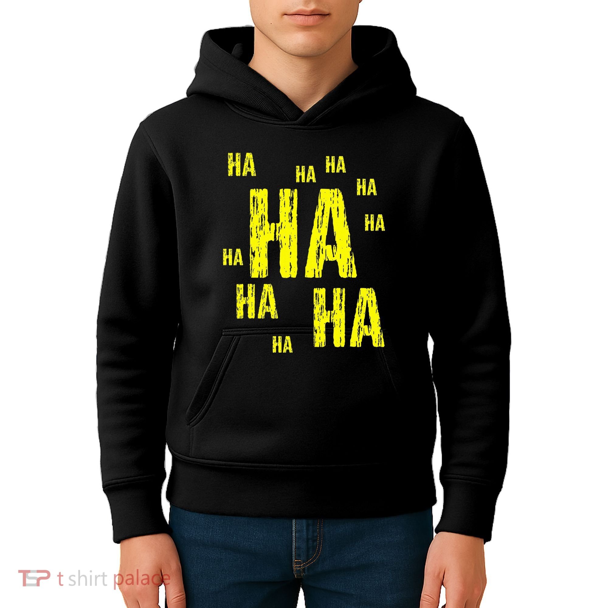 Ha Ha Ha Funny Comic Joke Kids Hoodie