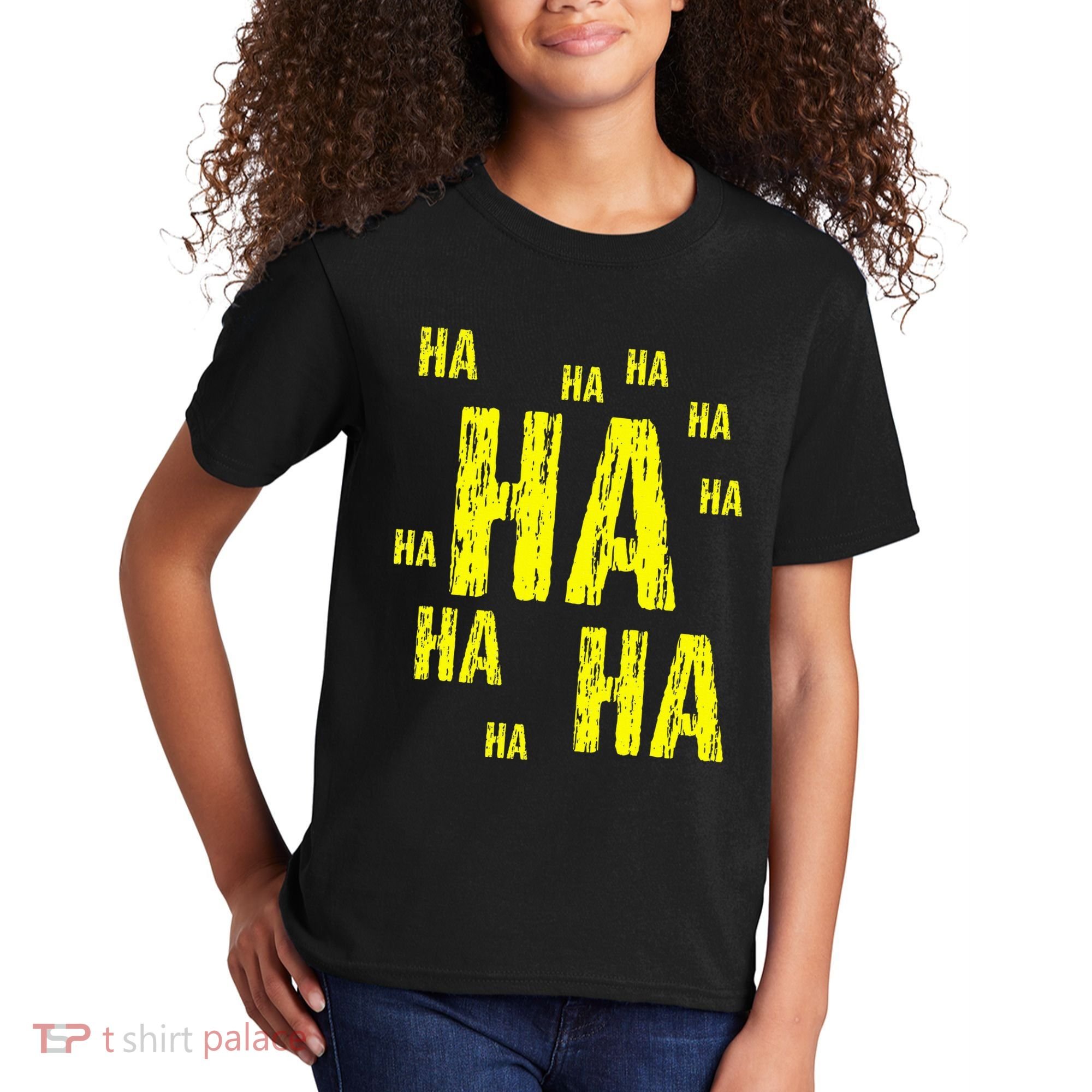 Ha Ha Ha Funny Comic Joke Kids T-Shirt