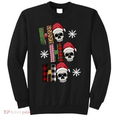 Ho Ho Ho Santa XMas Skulls Sweatshirt