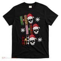 Ho Ho Ho Santa XMas Skulls T-Shirt thumb 0
