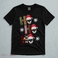 Ho Ho Ho Santa XMas Skulls T-Shirt thumb 5