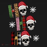 Ho Ho Ho Santa XMas Skulls Mousepad thumb 1