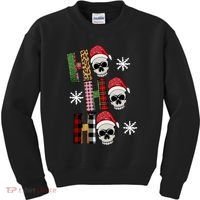 Ho Ho Ho Santa XMas Skulls Kids Sweatshirt thumb 0