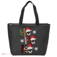 Ho Ho Ho Santa XMas Skulls Tote Bag thumb 0