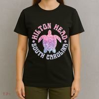 Hilton Head Island South Carolina Sea Turtle Beach Ocean T-Shirt thumb 4