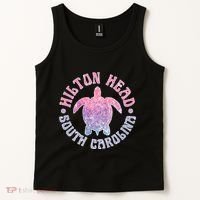 Hilton Head Island South Carolina Sea Turtle Beach Ocean Tank Top thumb 2