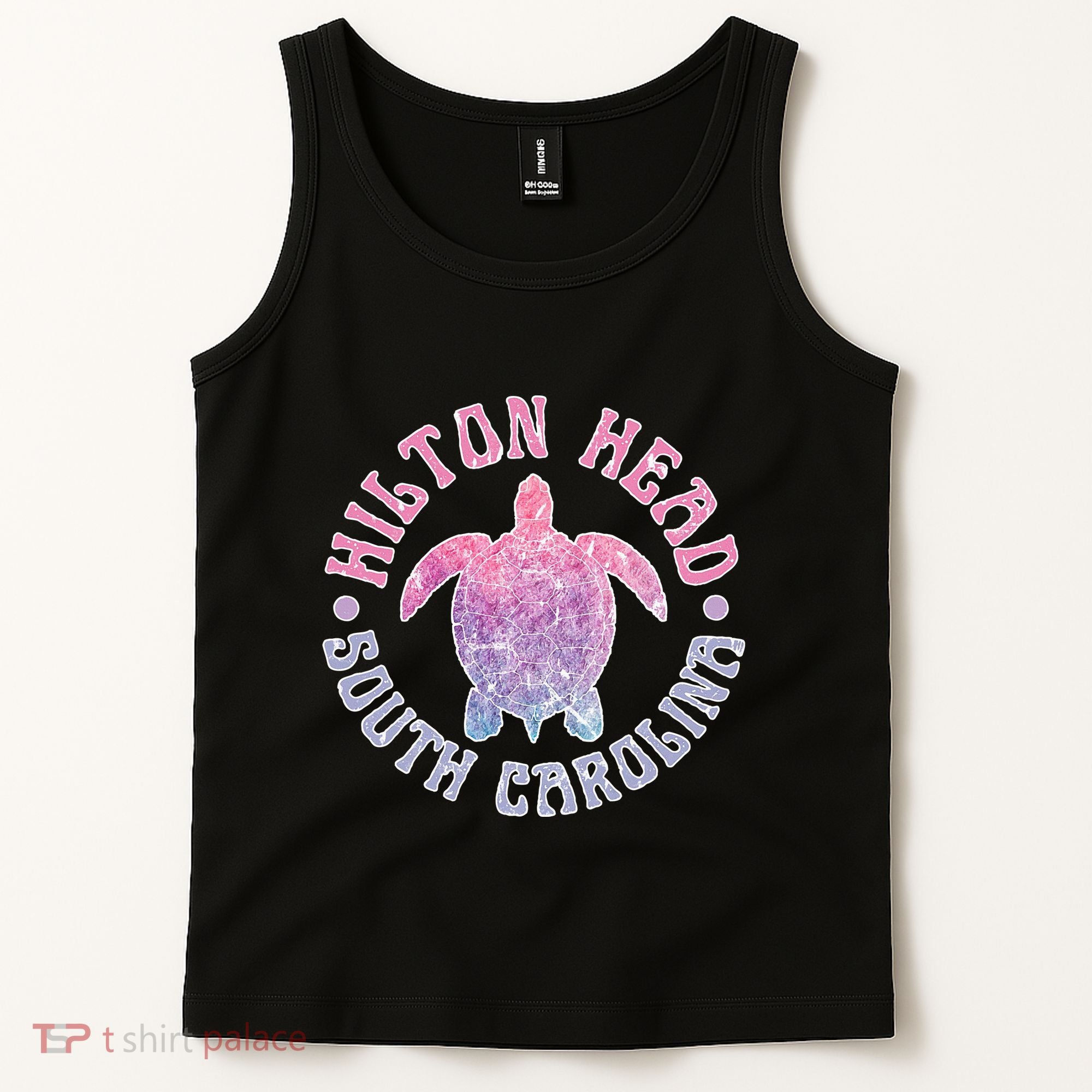 Hilton Head Island South Carolina Sea Turtle Beach Ocean Tank Top