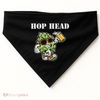 Hop Head Ipa Craft Beer Lover Bier Prost Cheers USA-Made Doggie Bandana thumb 0