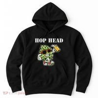 Hop Head Ipa Craft Beer Lover Bier Prost Cheers Hoodie thumb 0