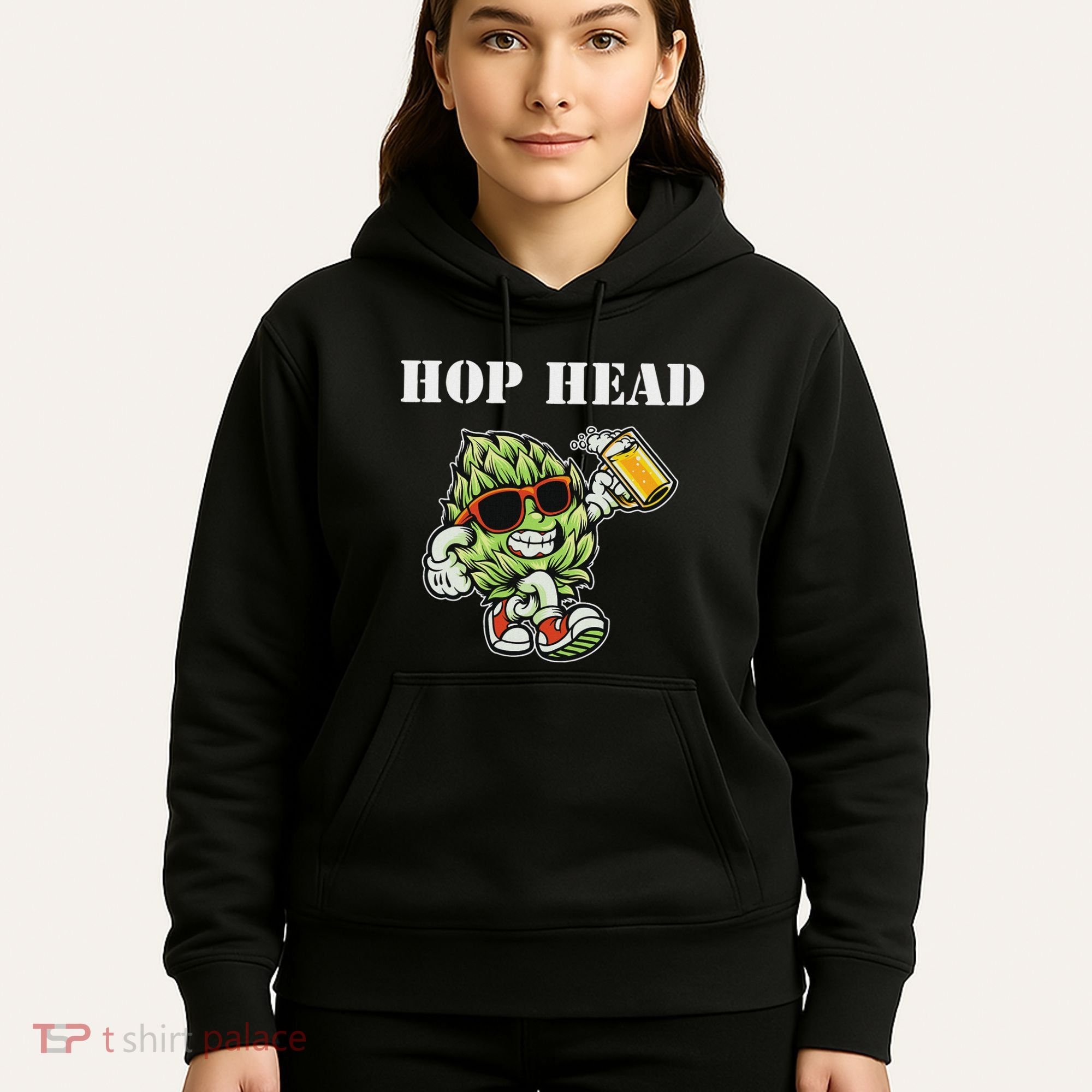Hop Head Ipa Craft Beer Lover Bier Prost Cheers Hoodie