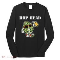 Hop Head Ipa Craft Beer Lover Bier Prost Cheers Long Sleeve Shirt thumb 0