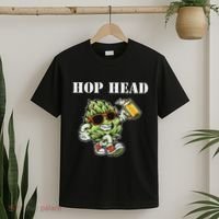 Hop Head Ipa Craft Beer Lover Bier Prost Cheers T-Shirt thumb 2