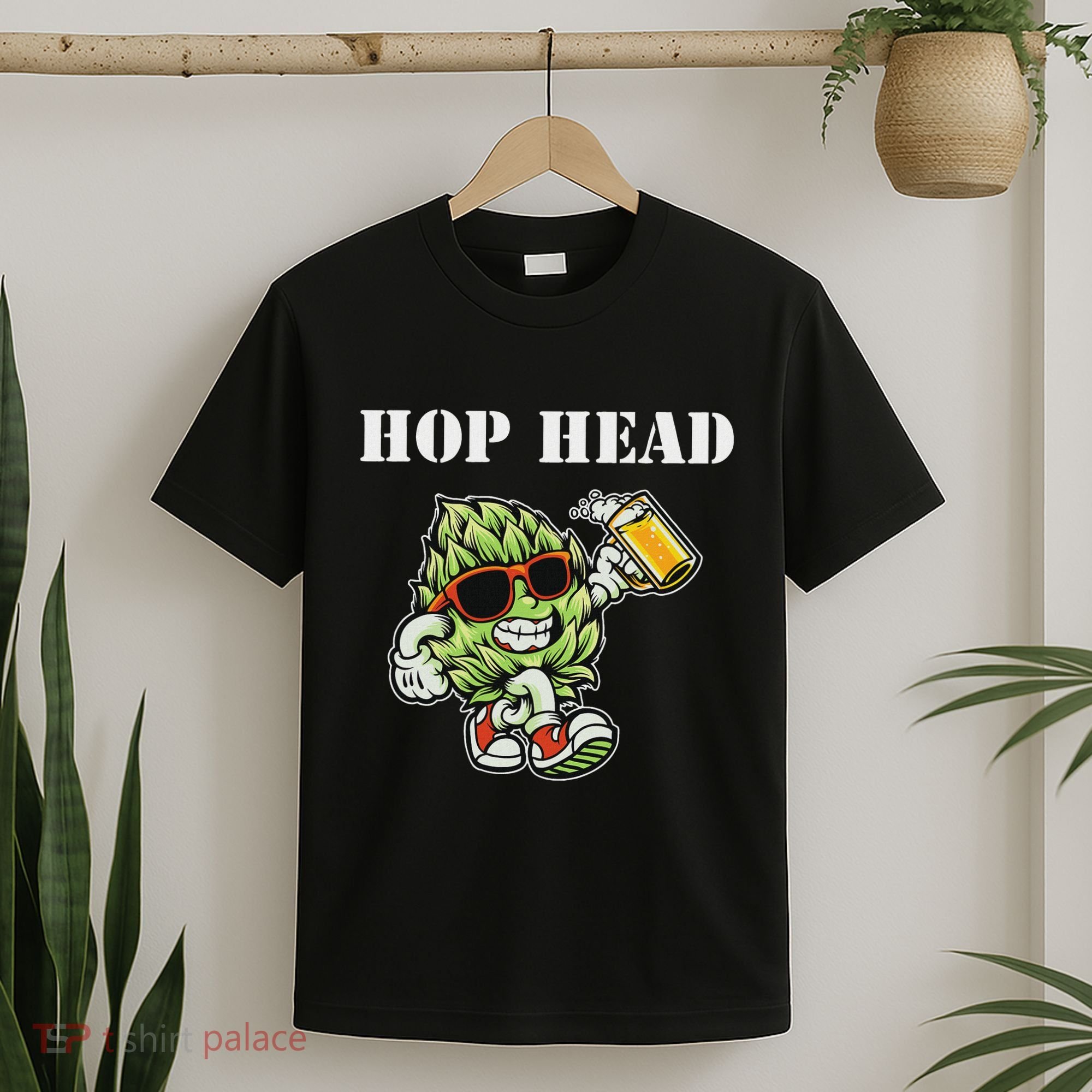 Hop Head Ipa Craft Beer Lover Bier Prost Cheers T-Shirt