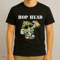 Hop Head Ipa Craft Beer Lover Bier Prost Cheers T-Shirt thumb 3