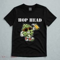 Hop Head Ipa Craft Beer Lover Bier Prost Cheers T-Shirt thumb 5