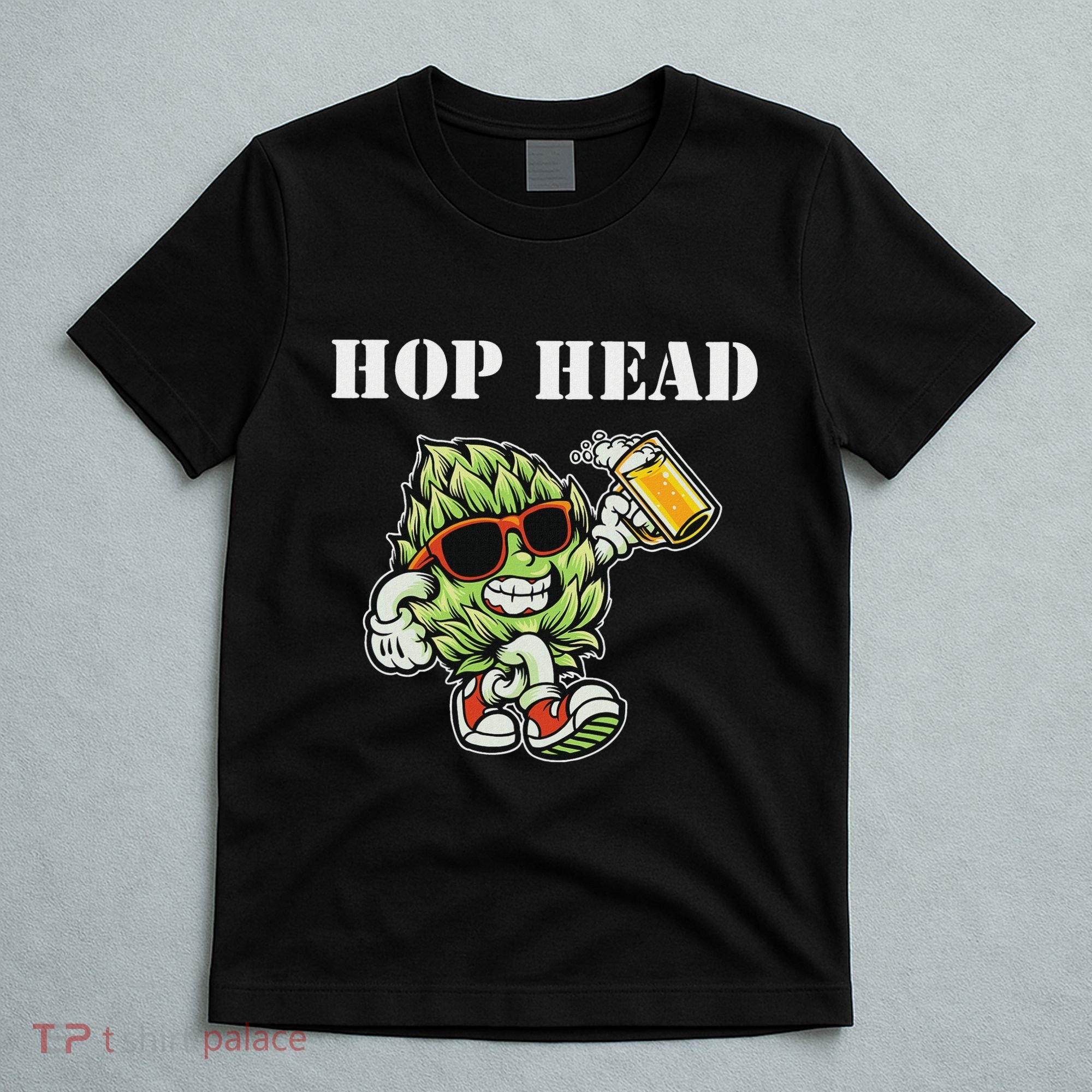 Hop Head Ipa Craft Beer Lover Bier Prost Cheers T-Shirt