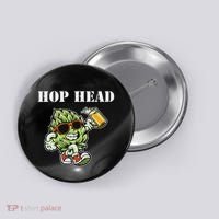 Hop Head Ipa Craft Beer Lover Bier Prost Cheers Button thumb 0