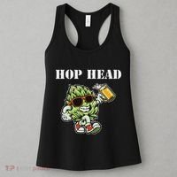 Hop Head Ipa Craft Beer Lover Bier Prost Cheers Women's Tank Top thumb 3