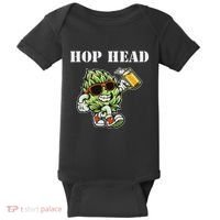 Hop Head Ipa Craft Beer Lover Bier Prost Cheers Baby Bodysuit thumb 0