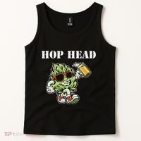 Hop Head Ipa Craft Beer Lover Bier Prost Cheers Tank Top thumb 2