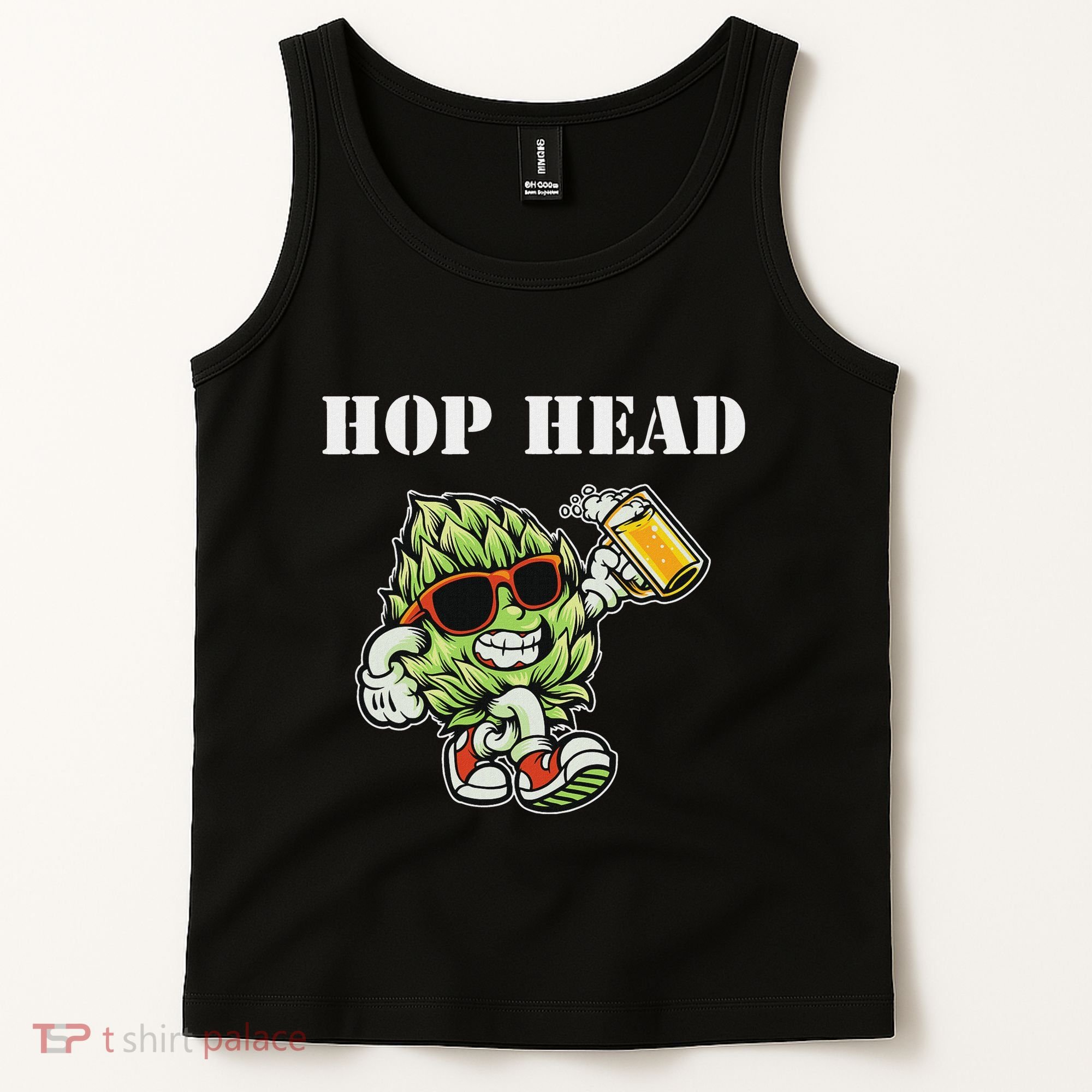 Hop Head Ipa Craft Beer Lover Bier Prost Cheers Tank Top