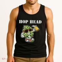 Hop Head Ipa Craft Beer Lover Bier Prost Cheers Tank Top thumb 3