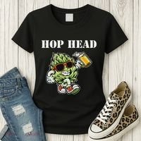 Hop Head Ipa Craft Beer Lover Bier Prost Cheers Women's T-Shirt thumb 3