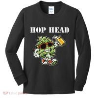 Hop Head Ipa Craft Beer Lover Bier Prost Cheers Kids Long Sleeve Shirt thumb 0
