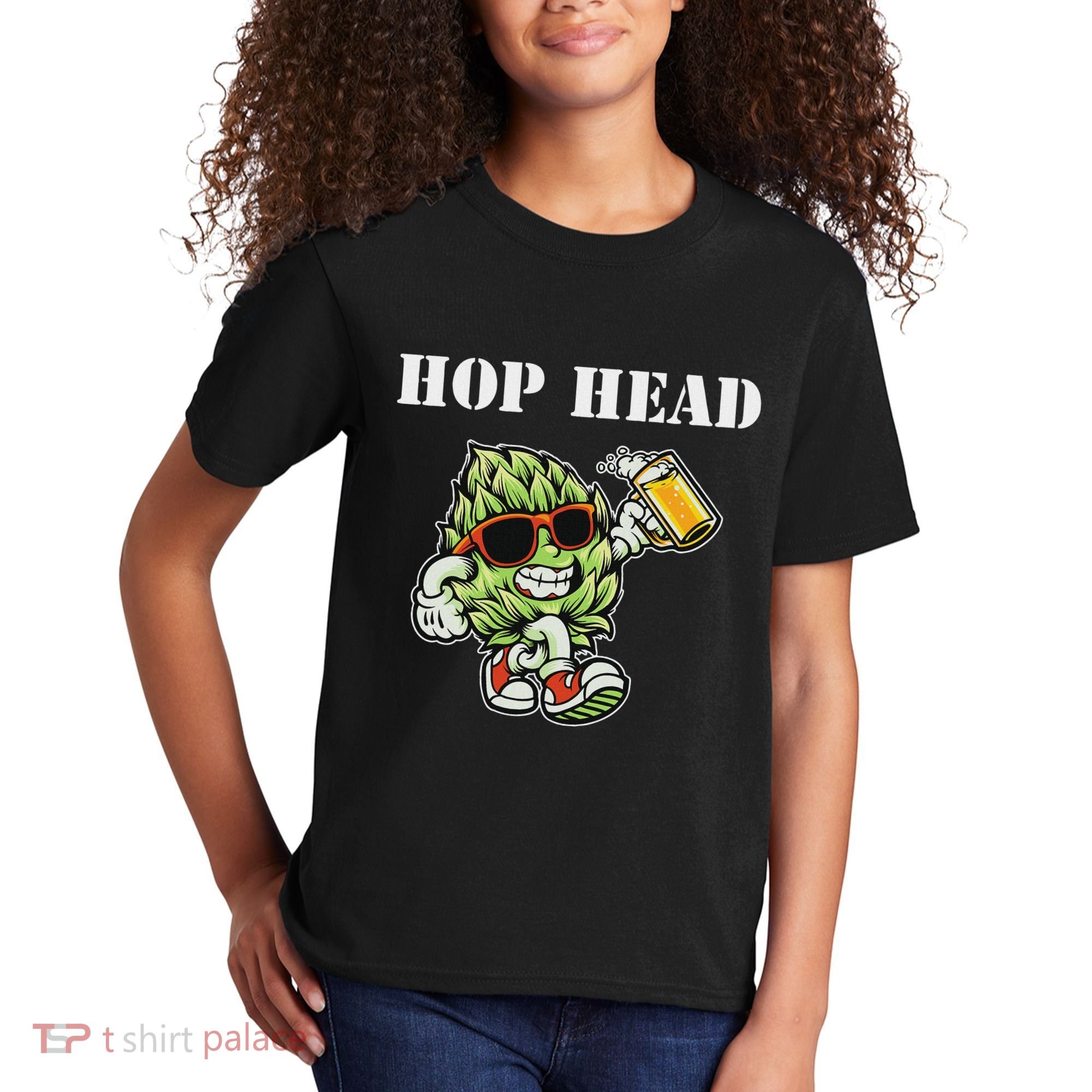 Hop Head Ipa Craft Beer Lover Bier Prost Cheers Kids T-Shirt