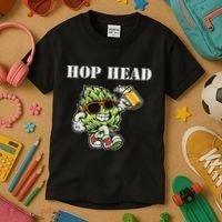 Hop Head Ipa Craft Beer Lover Bier Prost Cheers Kids T-Shirt thumb 3