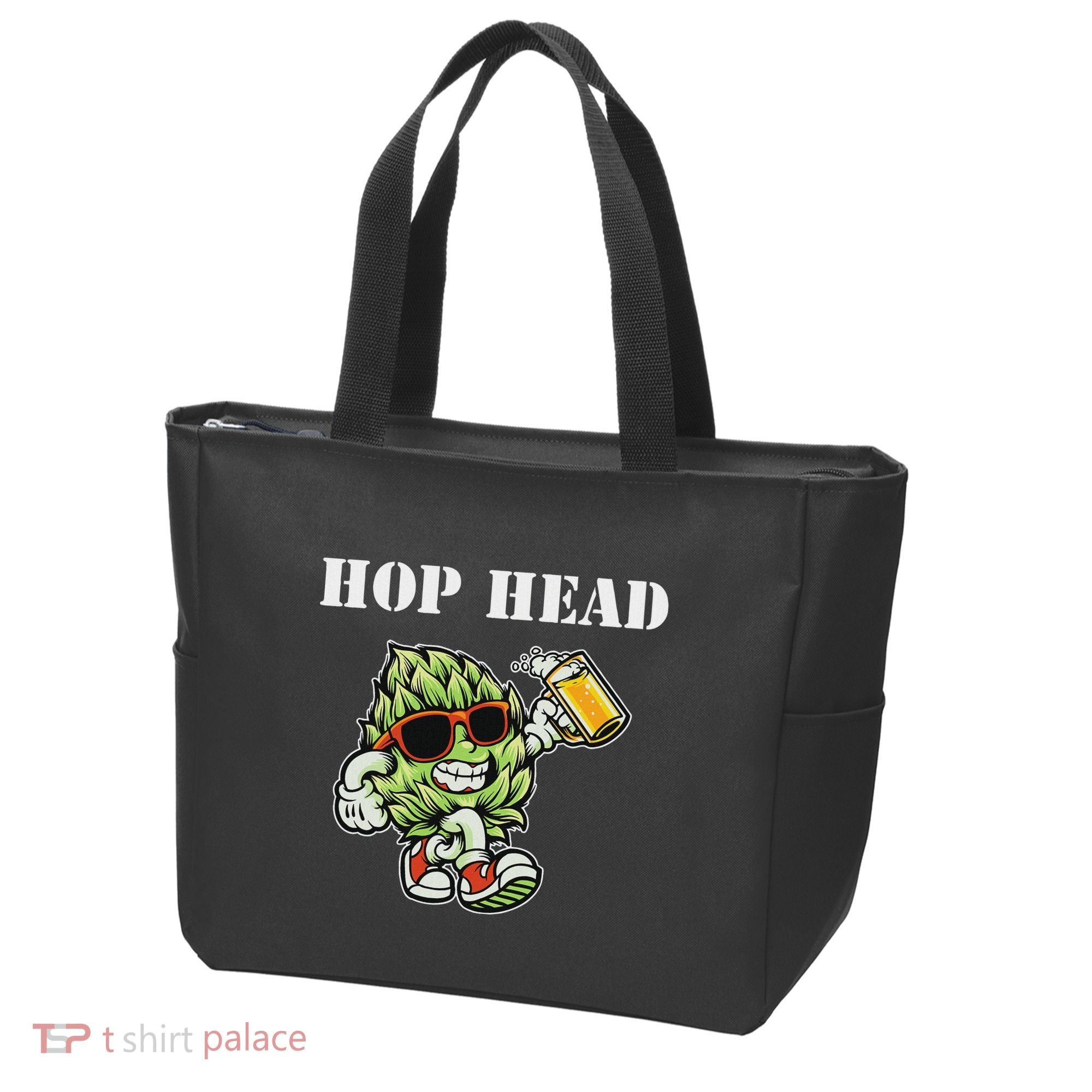 Hop Head Ipa Craft Beer Lover Bier Prost Cheers Tote Bag