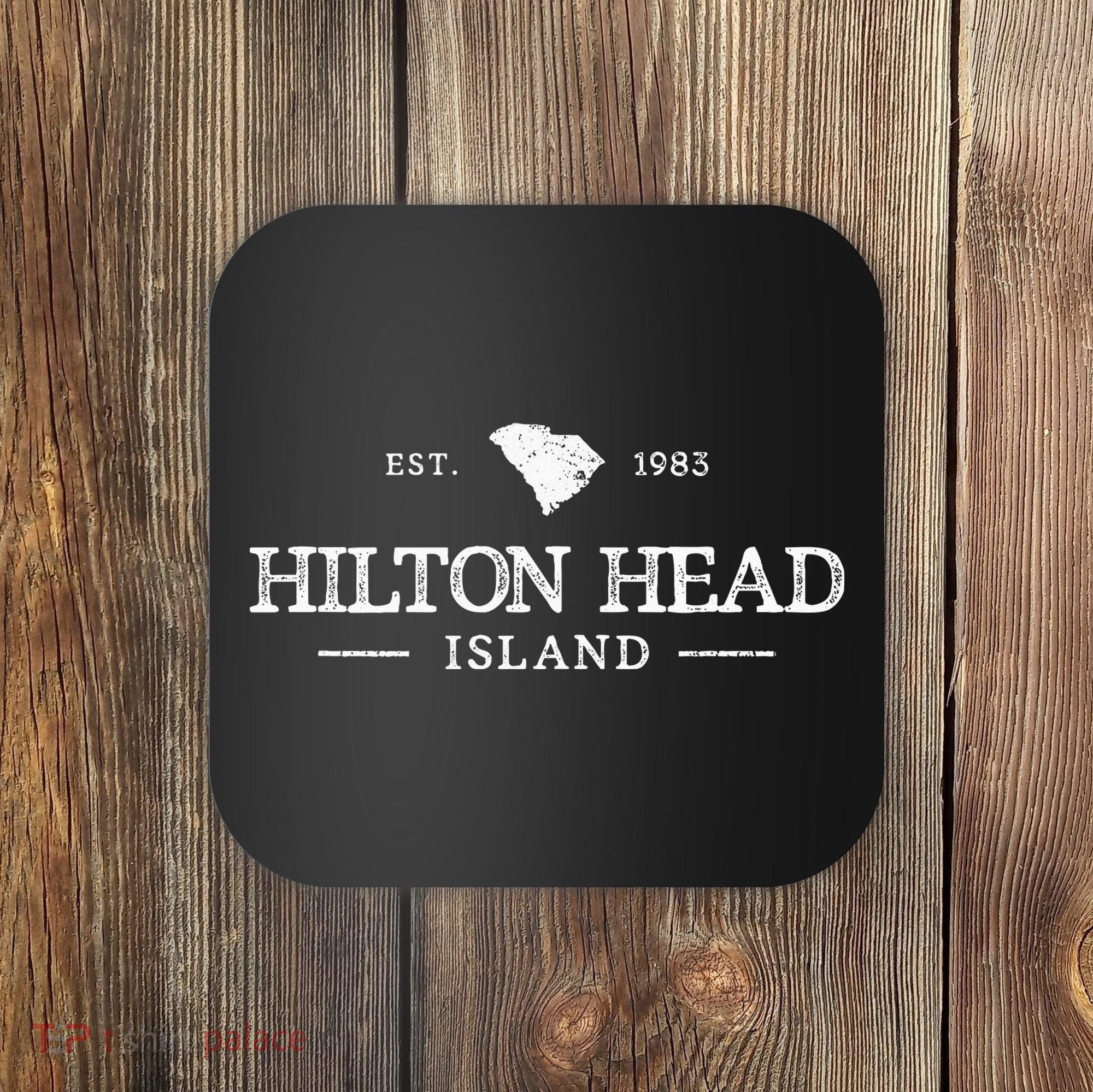 Hilton Head Island Sc South Carolina Retro Coaster