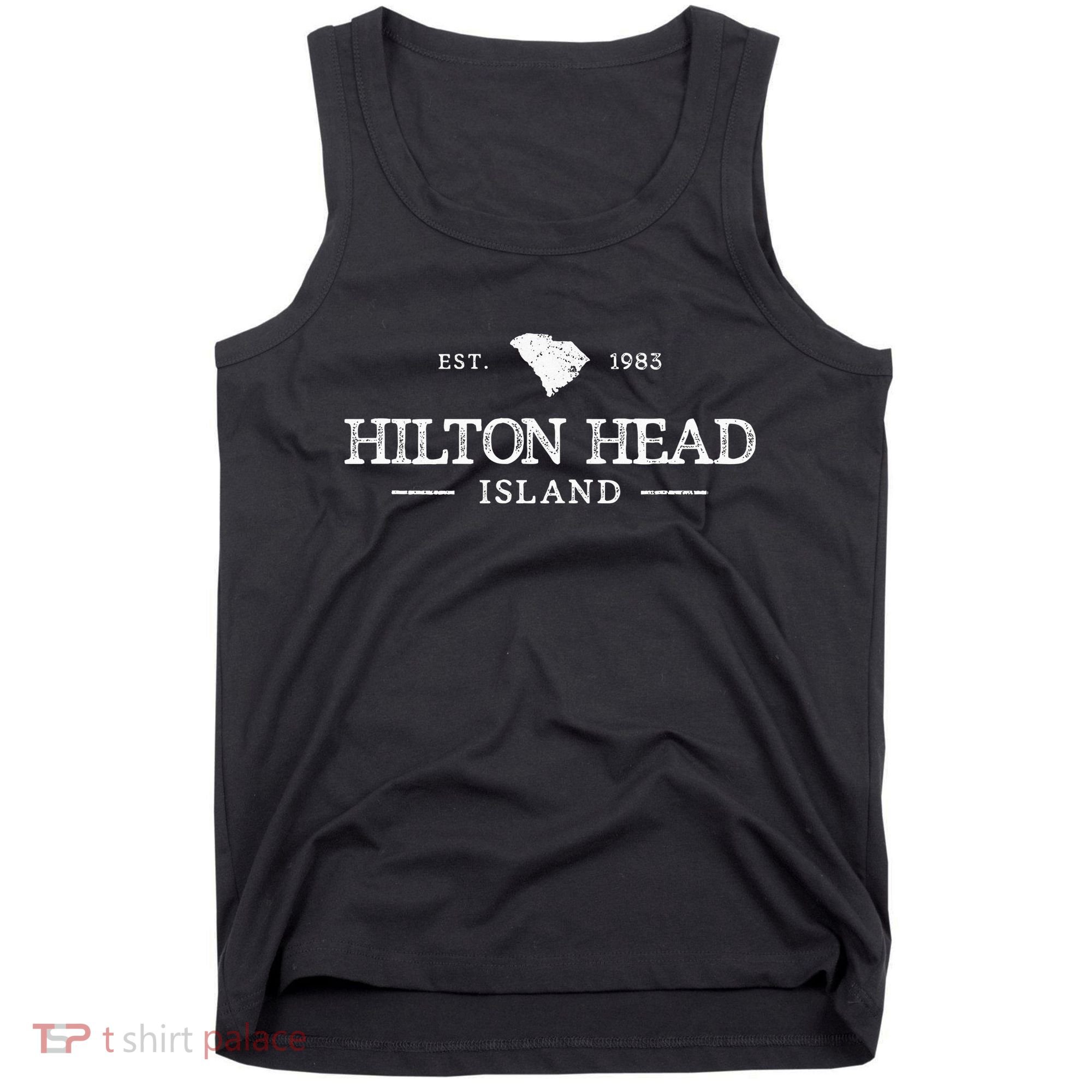 Hilton Head Island Sc South Carolina Retro Tank Top