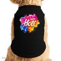 Happy Holi India Hindu Celebration Doggie Tank thumb 0