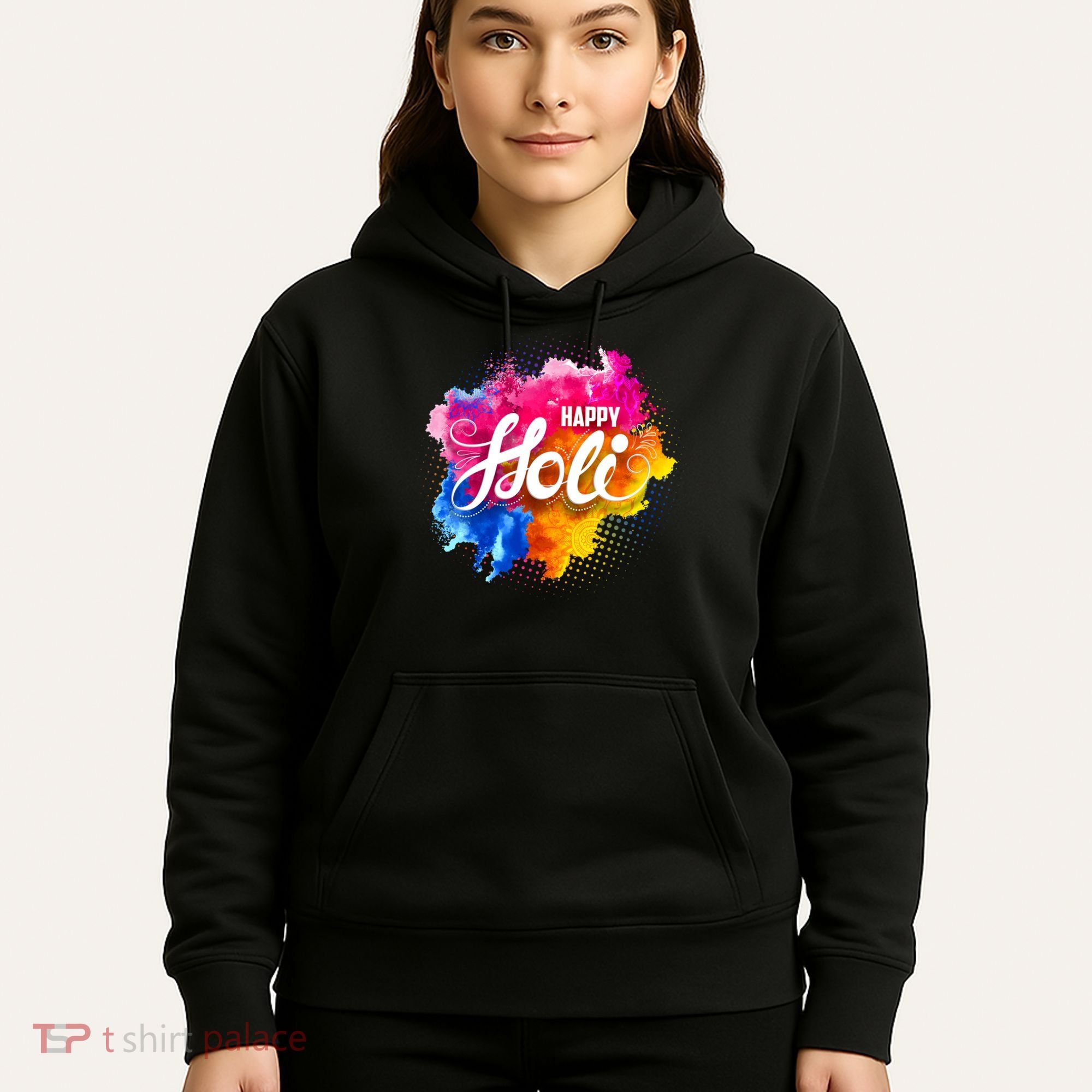 Happy Holi India Hindu Celebration Hoodie