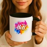 Happy Holi India Hindu Celebration Coffee Mug thumb 3