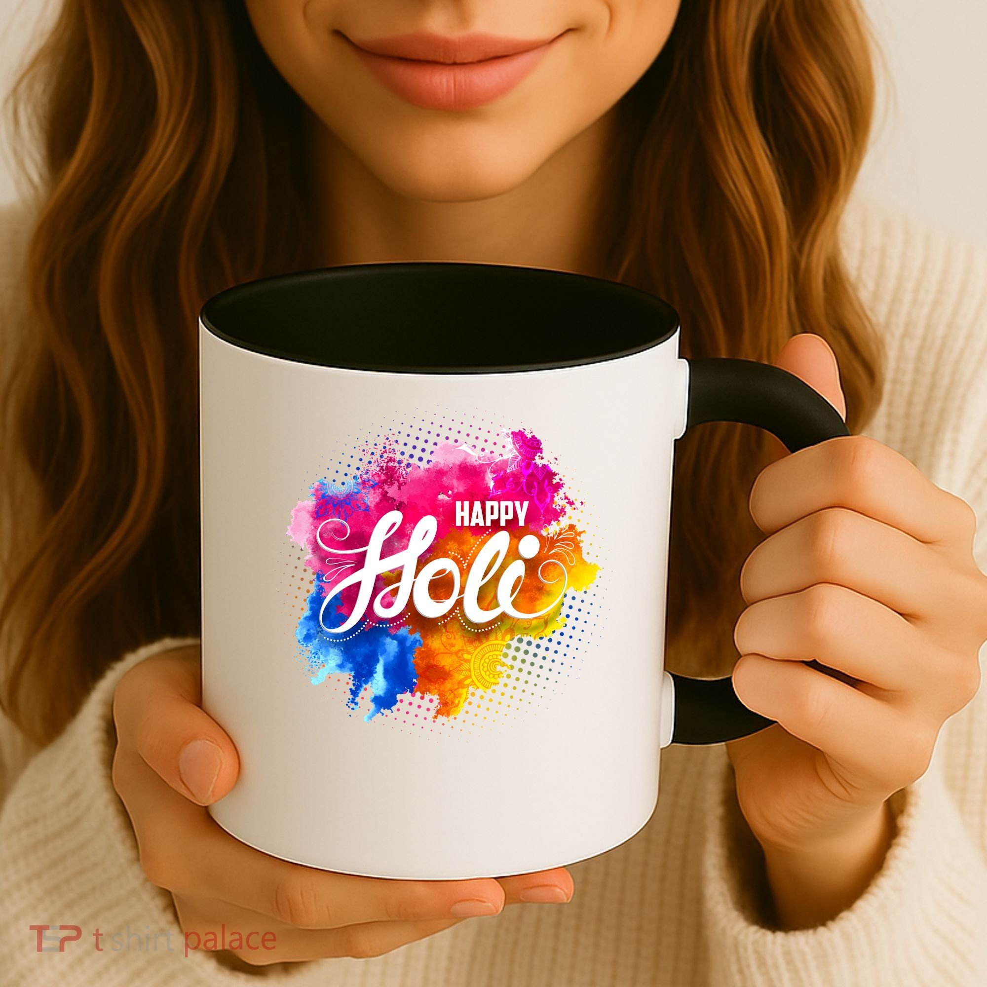 Happy Holi India Hindu Celebration Coffee Mug