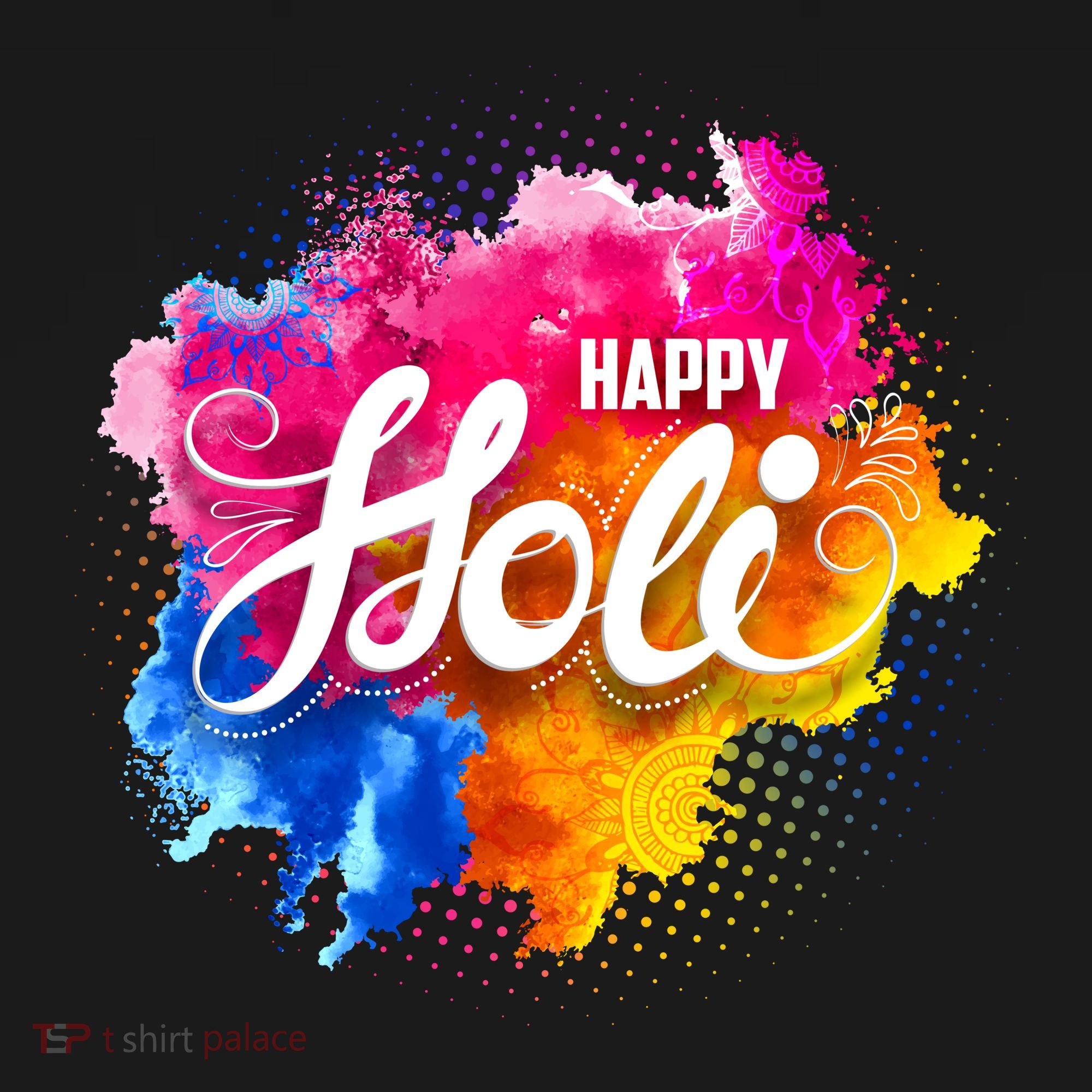 Happy Holi India Hindu Celebration Women's Hoodie
