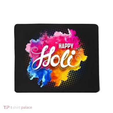 Happy Holi India Hindu Celebration Mousepad