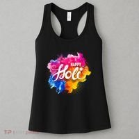 Happy Holi India Hindu Celebration Women's Tank Top thumb 3