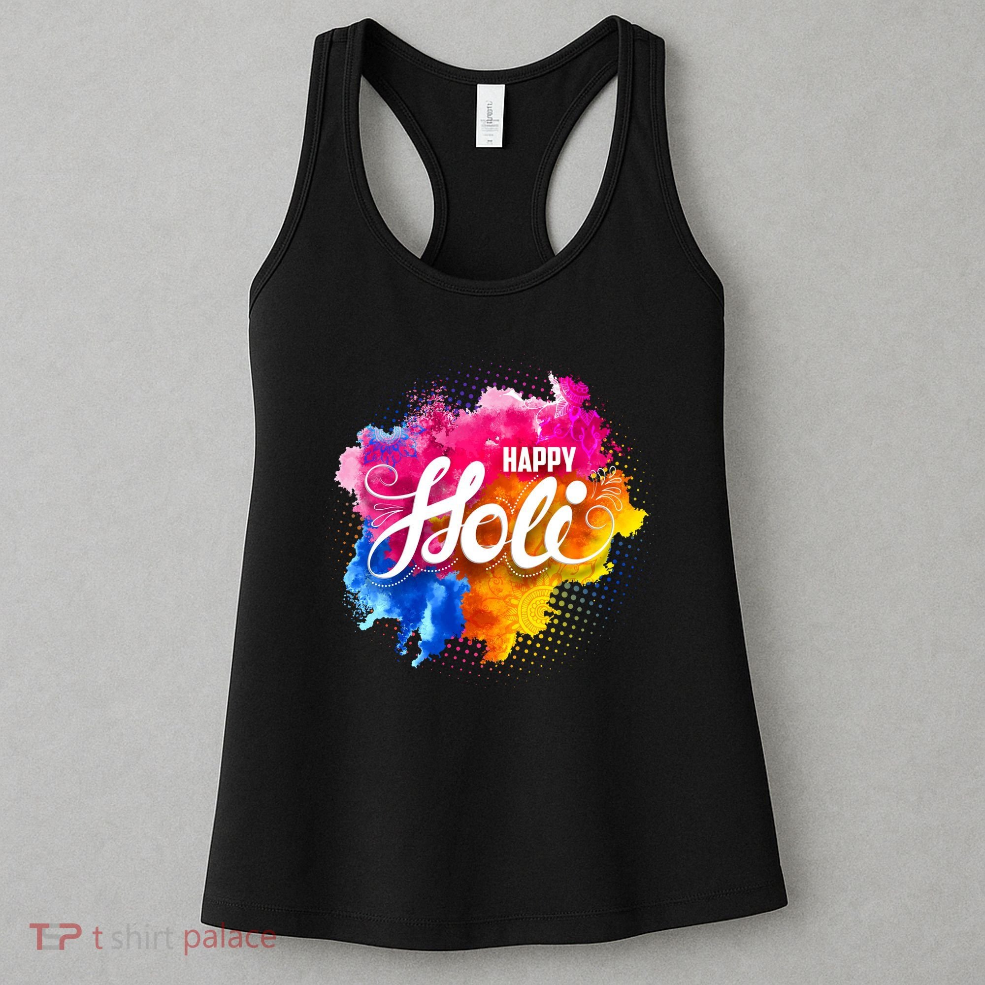 Happy Holi India Hindu Celebration Women's Tank Top