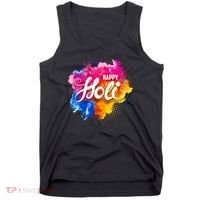 Happy Holi India Hindu Celebration Tank Top thumb 0