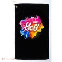 Happy Holi India Hindu Celebration Golf Towel thumb 0
