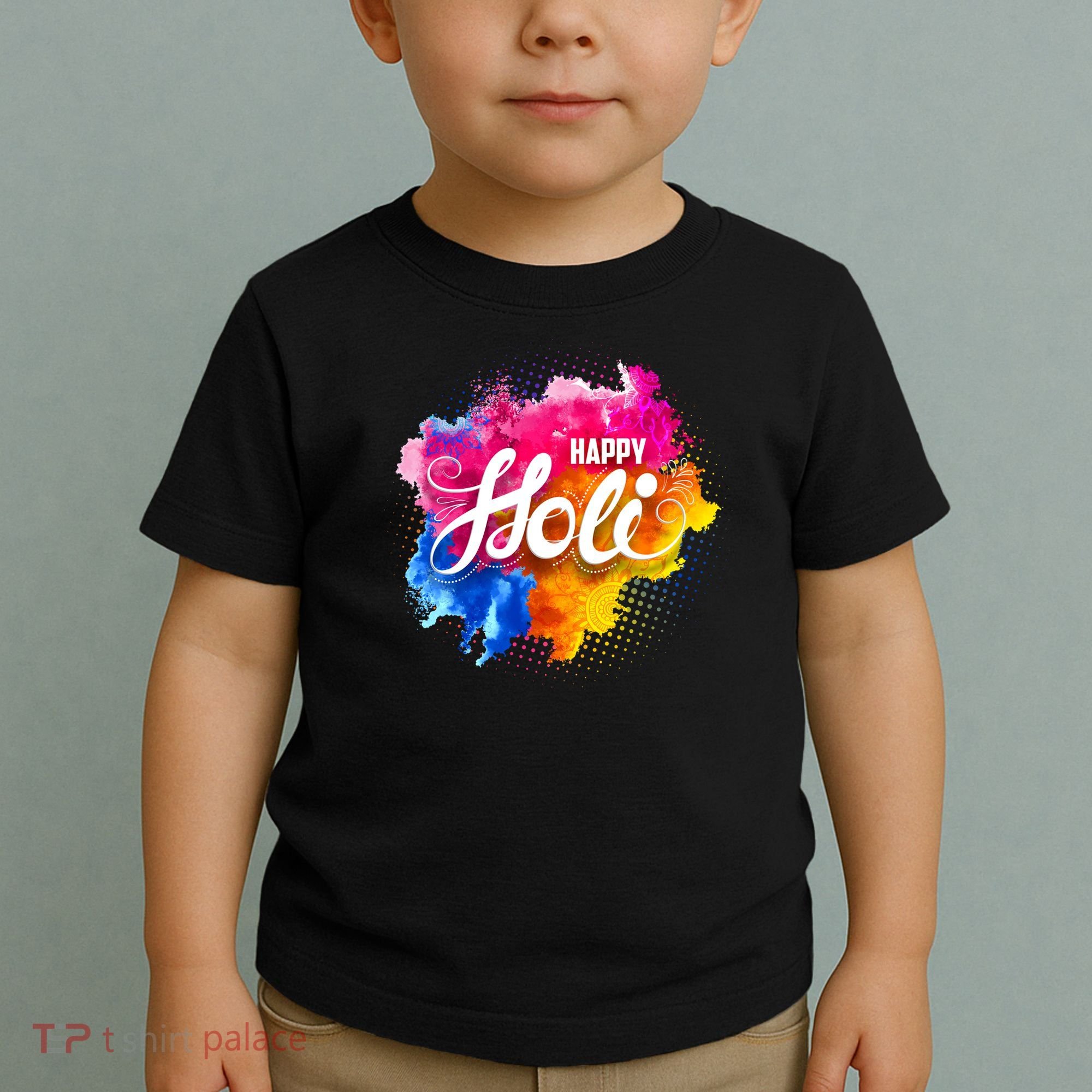 Happy Holi India Hindu Celebration Toddler T-Shirt