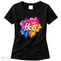 Happy Holi India Hindu Celebration Women's T-Shirt thumb 0