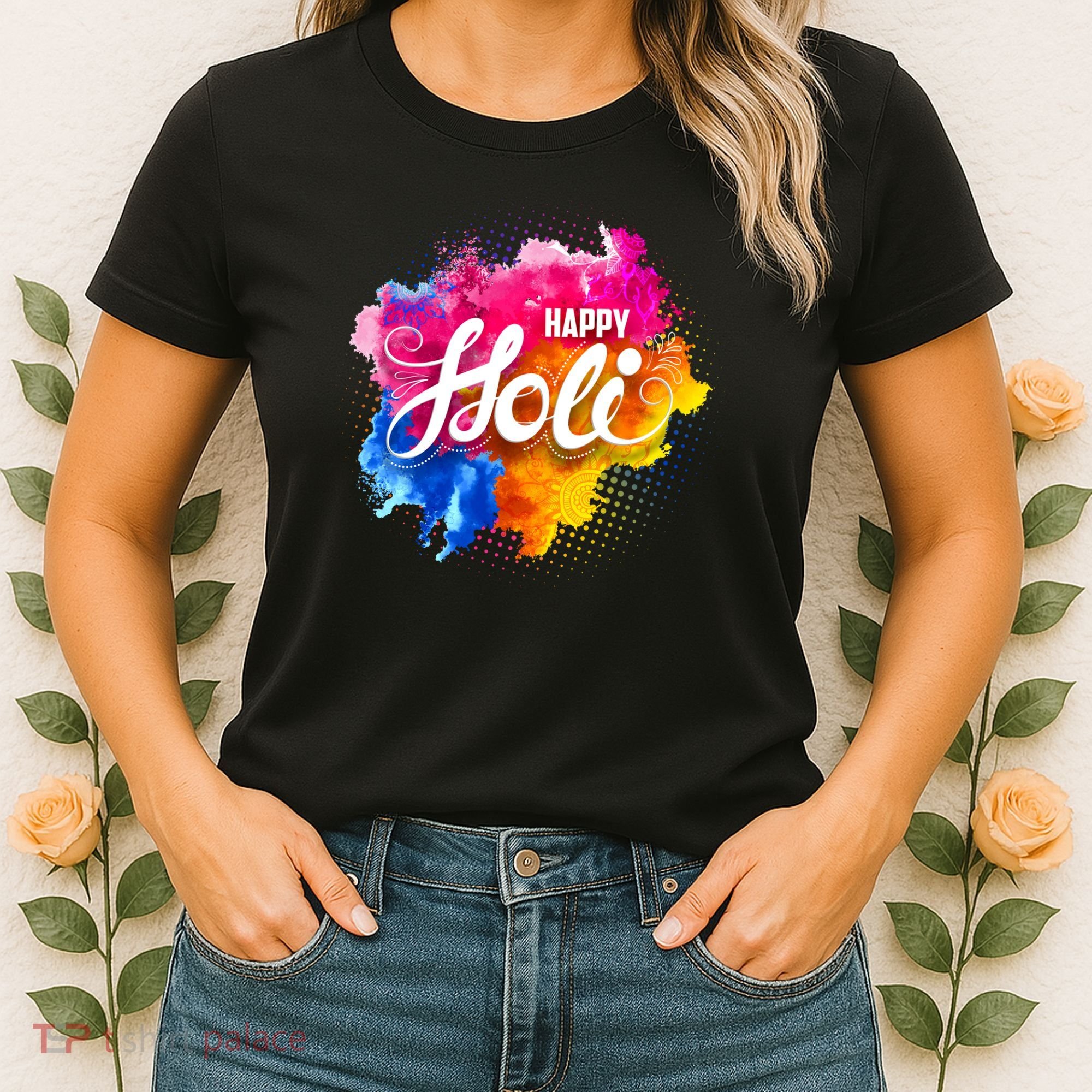 Happy Holi India Hindu Celebration Women's T-Shirt