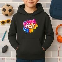 Happy Holi India Hindu Celebration Kids Hoodie thumb 2